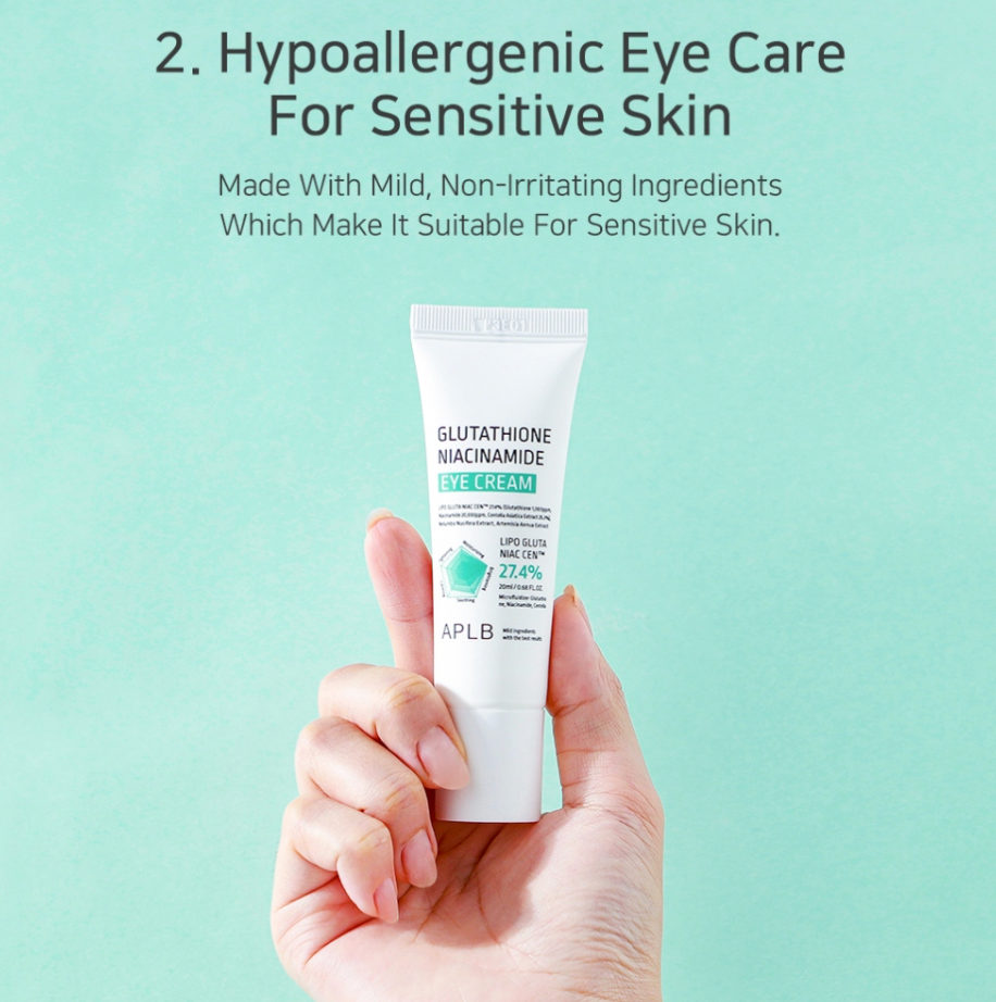 APLB Glutathione Niacinamide Eye Cream 20ml