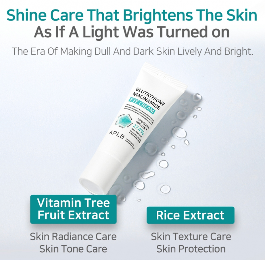 APLB Glutathione Niacinamide Eye Cream 20ml