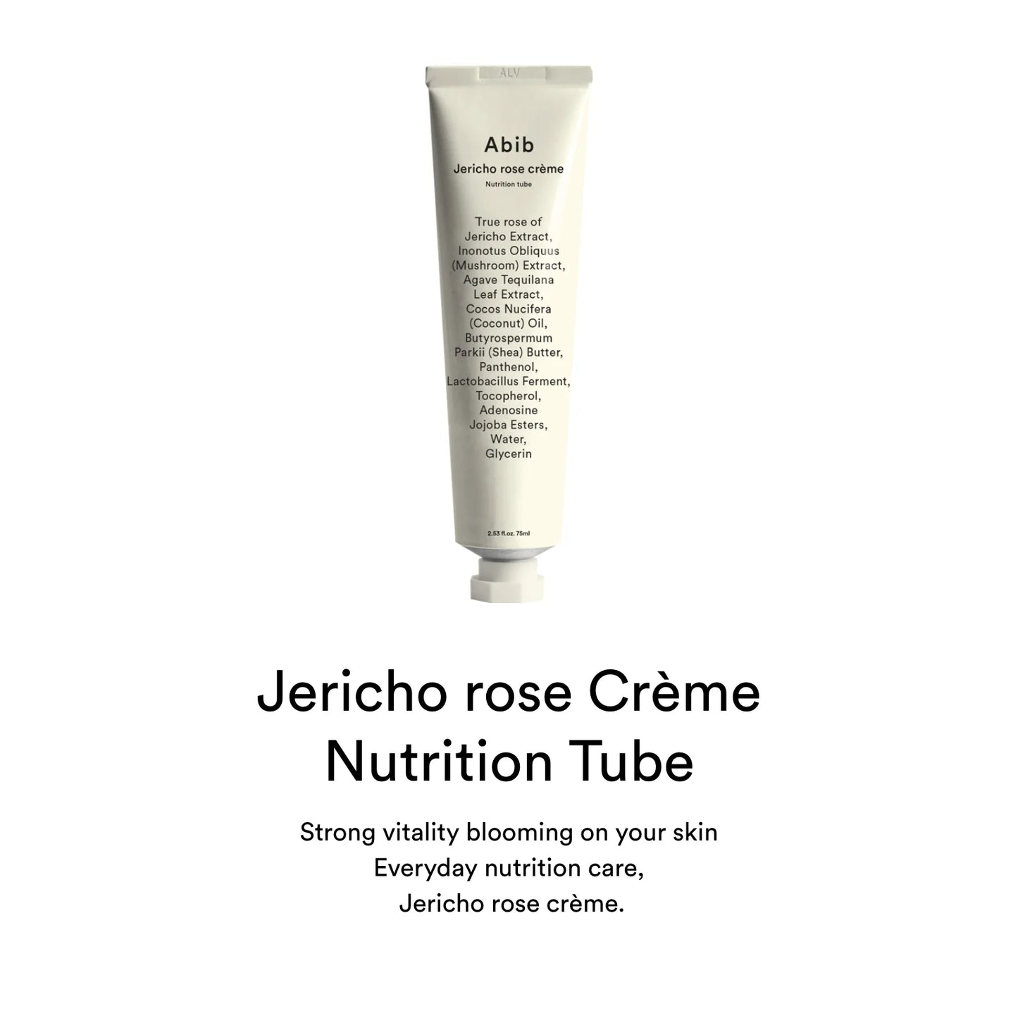 Abib Jericho rose crème Nutrition tube - 30ml