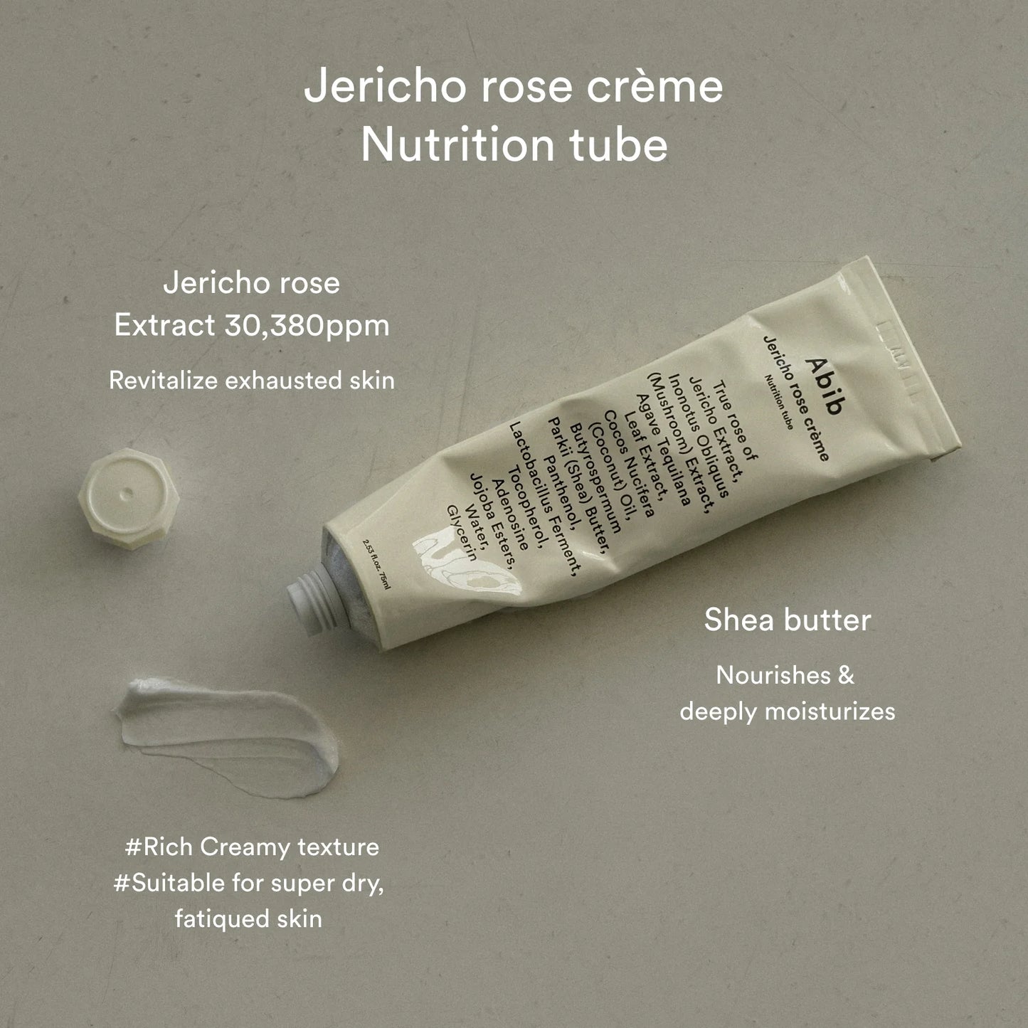 Abib Jericho rose crème Nutrition tube - 30ml
