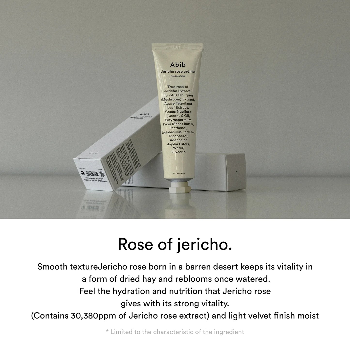 Abib Jericho rose crème Nutrition tube - 30ml