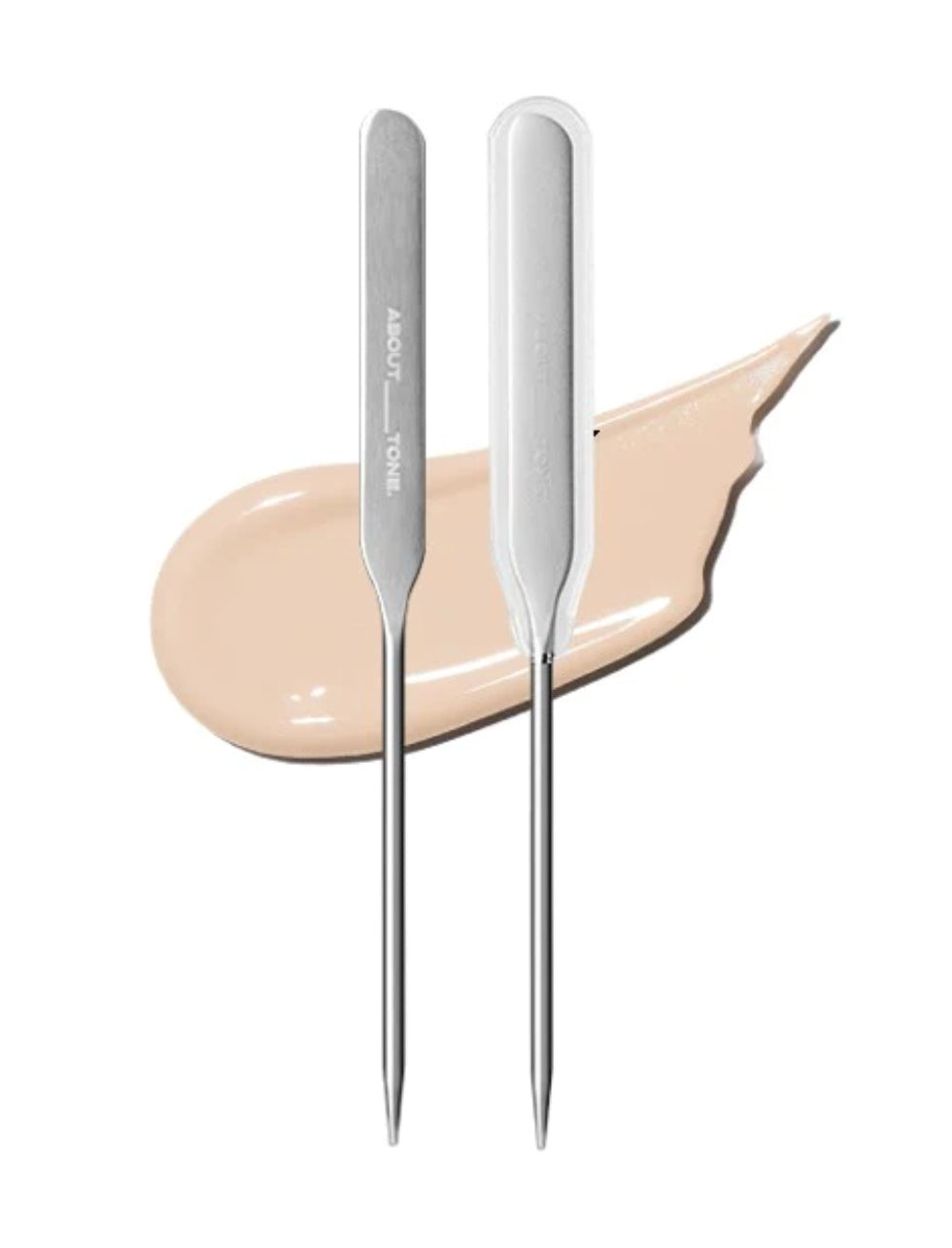 ABOUT_TONE - Stainless Steel Makeup Spatula - 1pc
