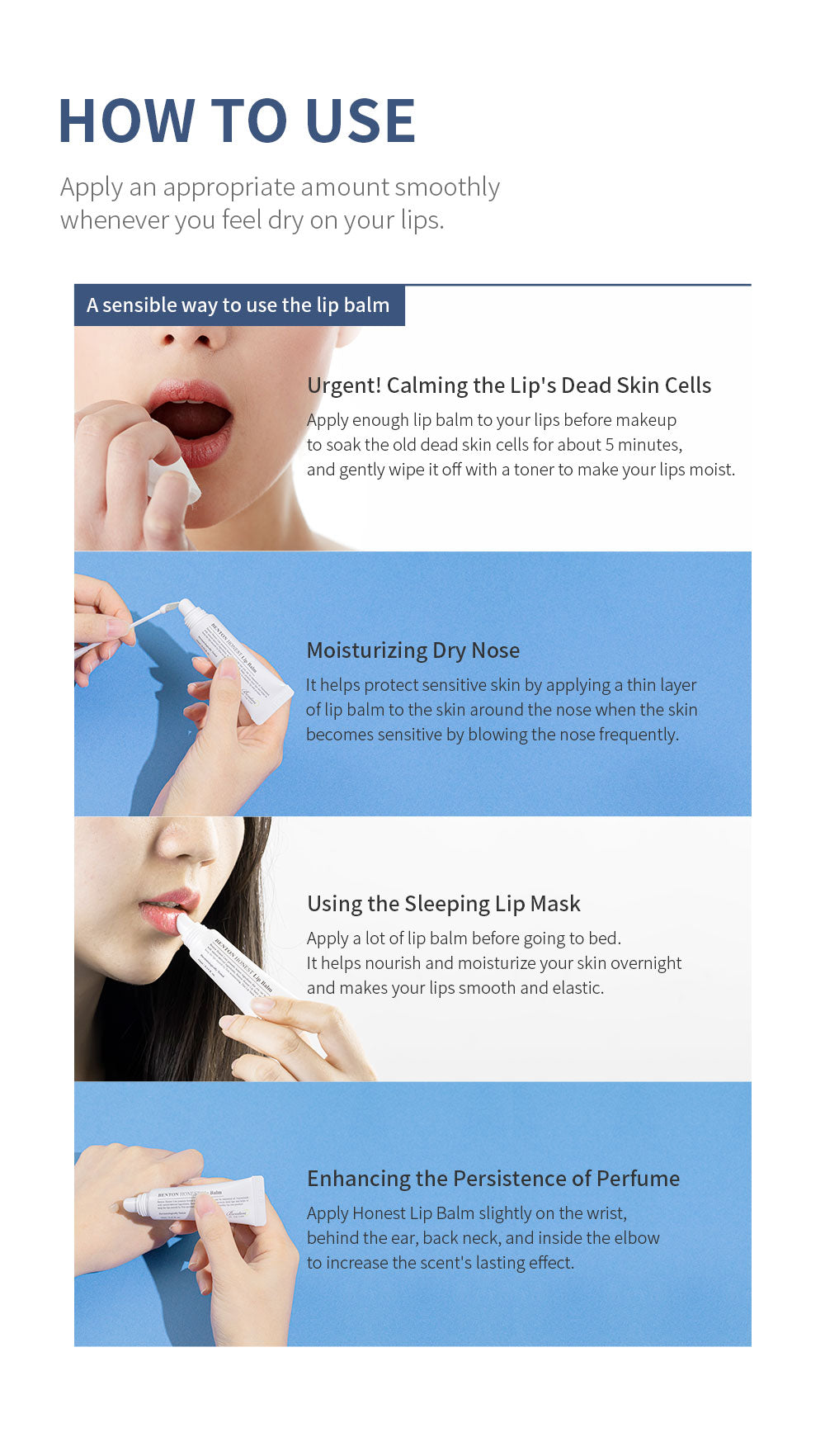 Benton Honest Lip Balm 10g