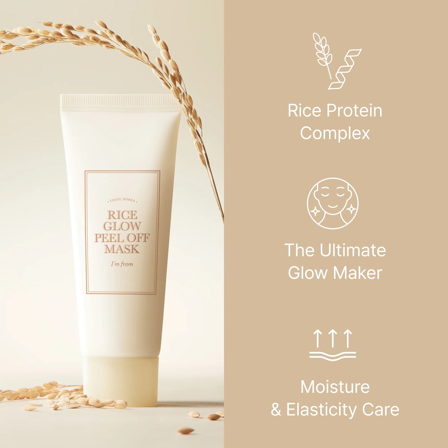 I'm From Rice Glow Peel Off Mask 70g