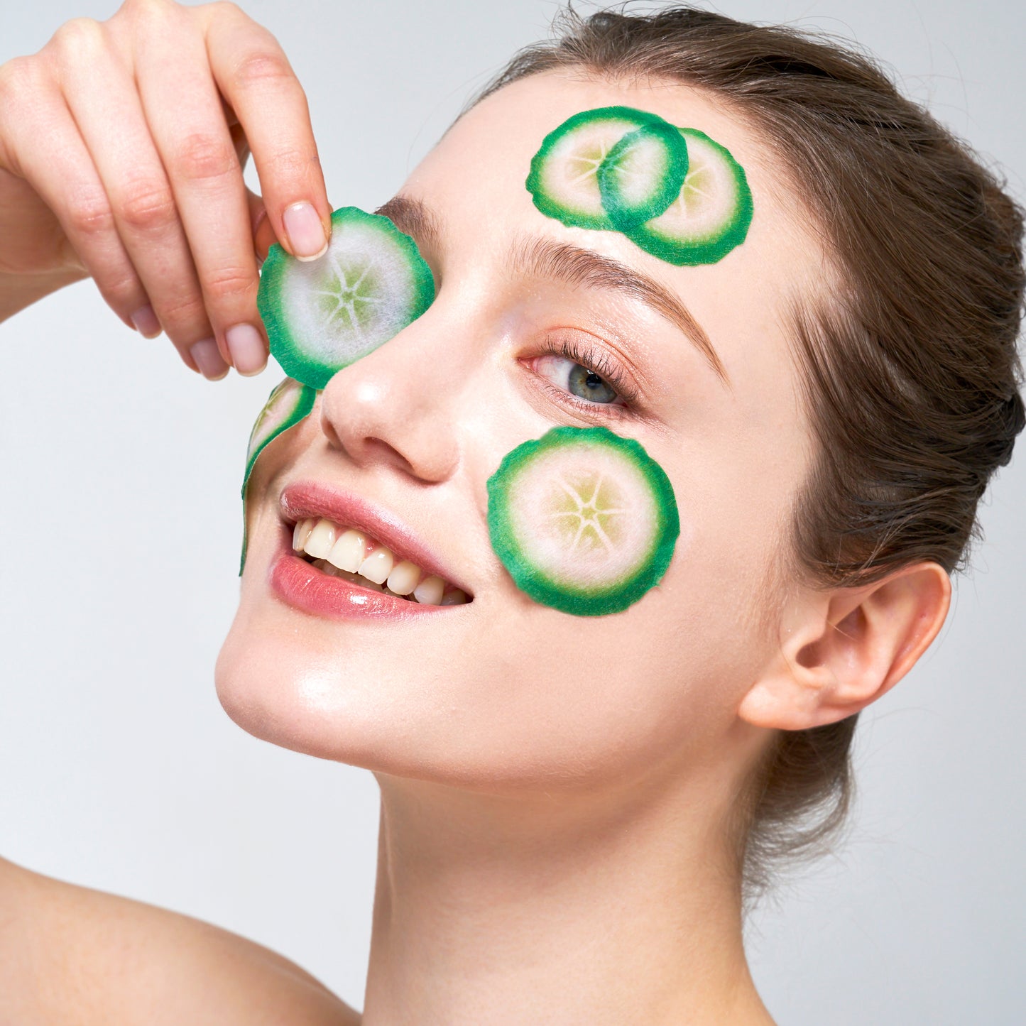 Kocostar I'm Your Mask Slice Mask Sheet - Makeup Prep Facial Mask - Cucumber Cooling (6 Patches)