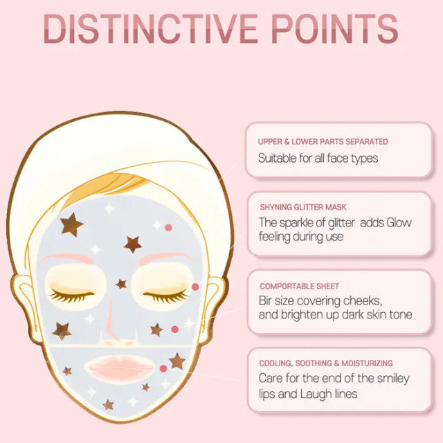 LALARECIPE Glow moisture mask 23g - 1 pcs