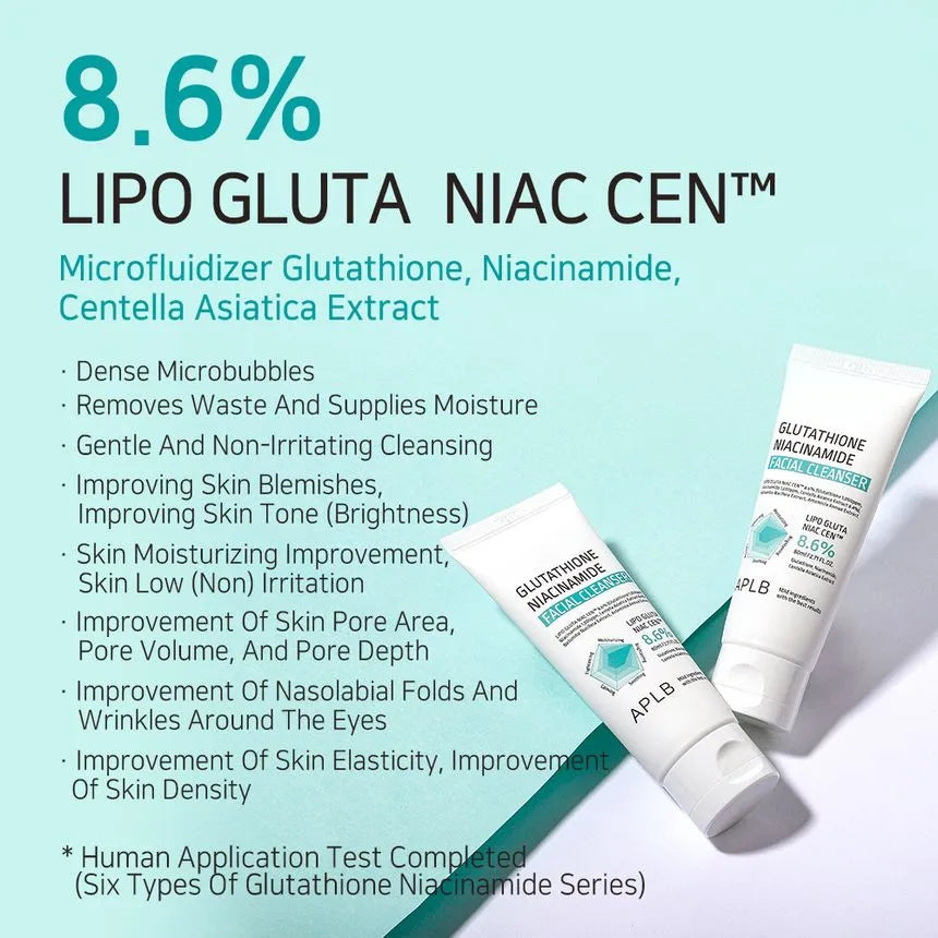 APLB Glutathione Niacinamide Facial Cleanser 80ml