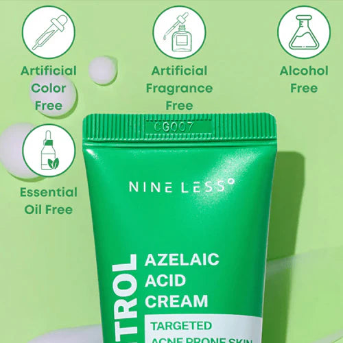 NINE LESS A-Control Azelaic Acid Cream 50ml