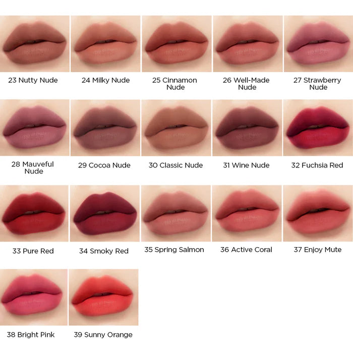 Peripera Ink The Velvet Lip Tint #22 Bouquet Nude 4g