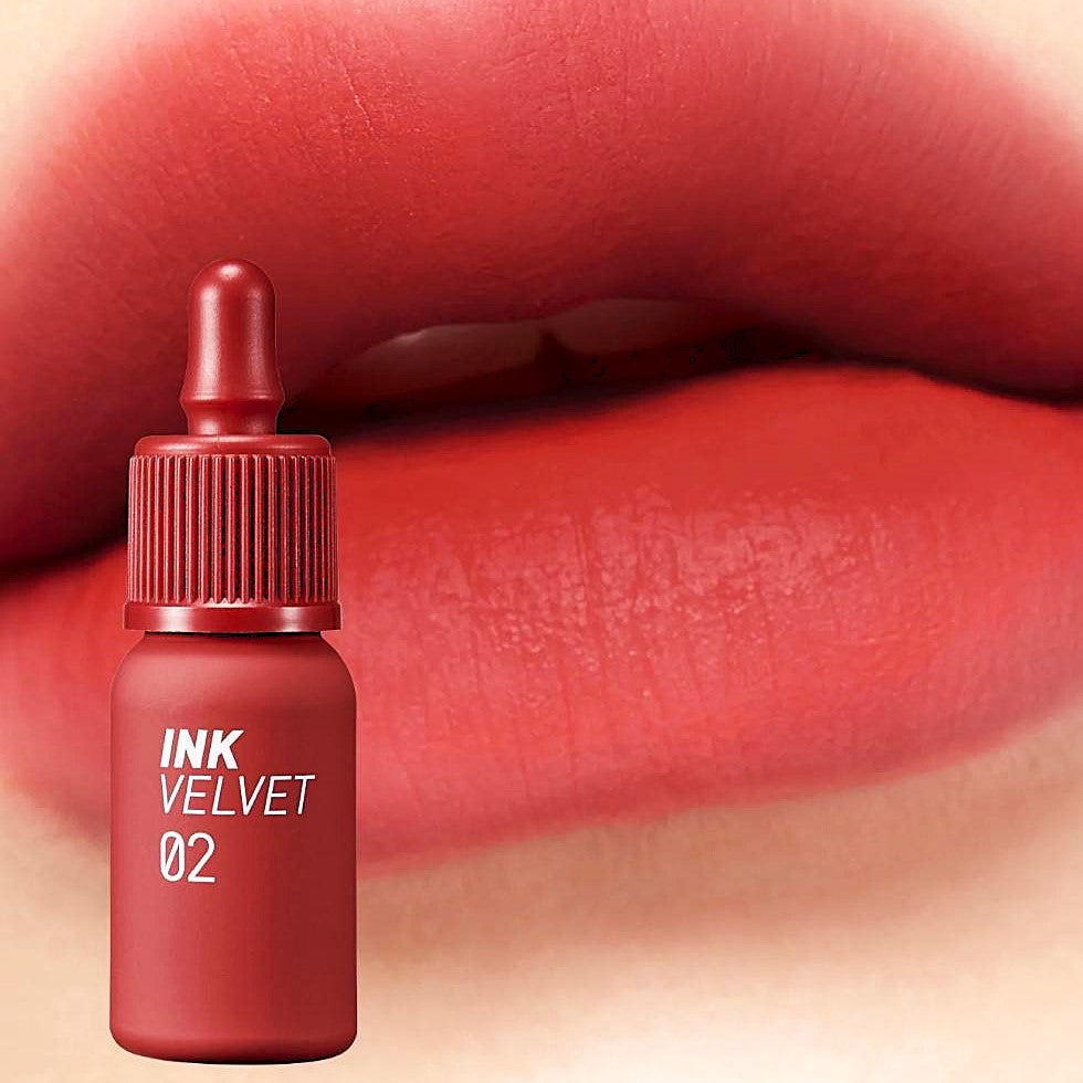 Peripera Ink The Velvet Lip Tint #02 Celeb Deep Rose 4g