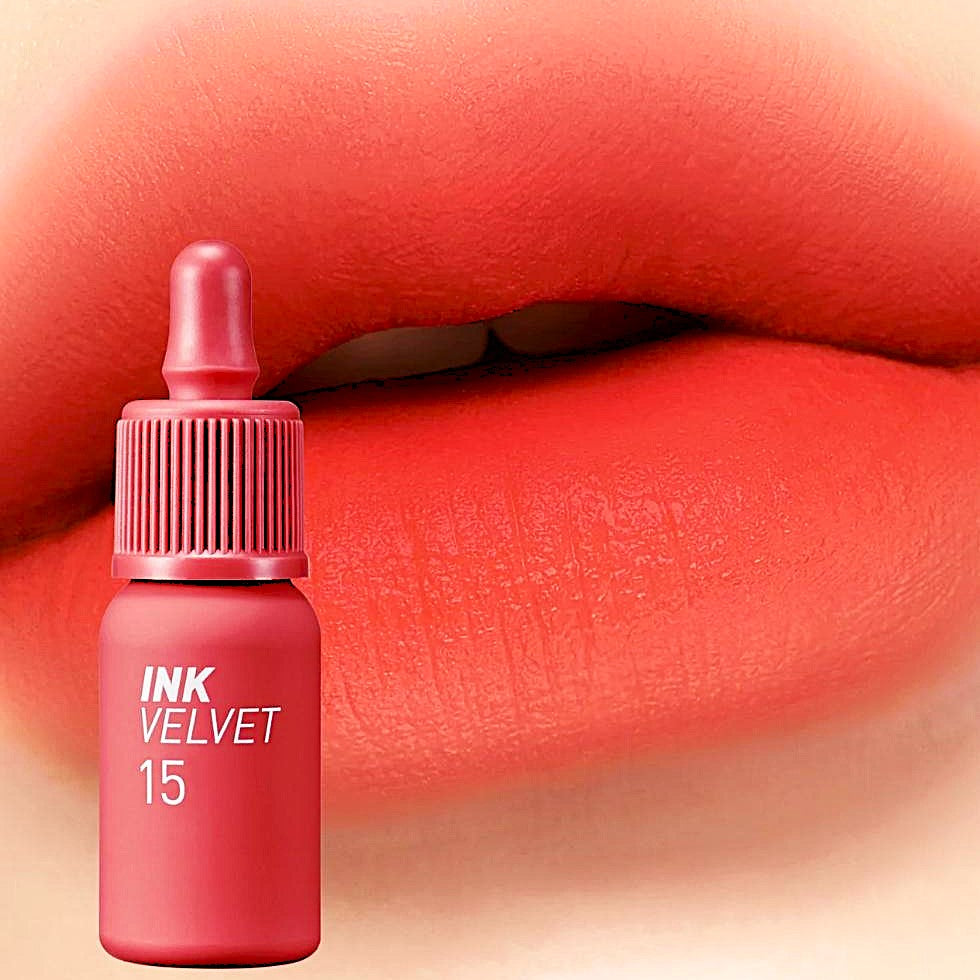 Peripera Ink The Velvet Lip Tint #15 Beauty Peak Rose 4g