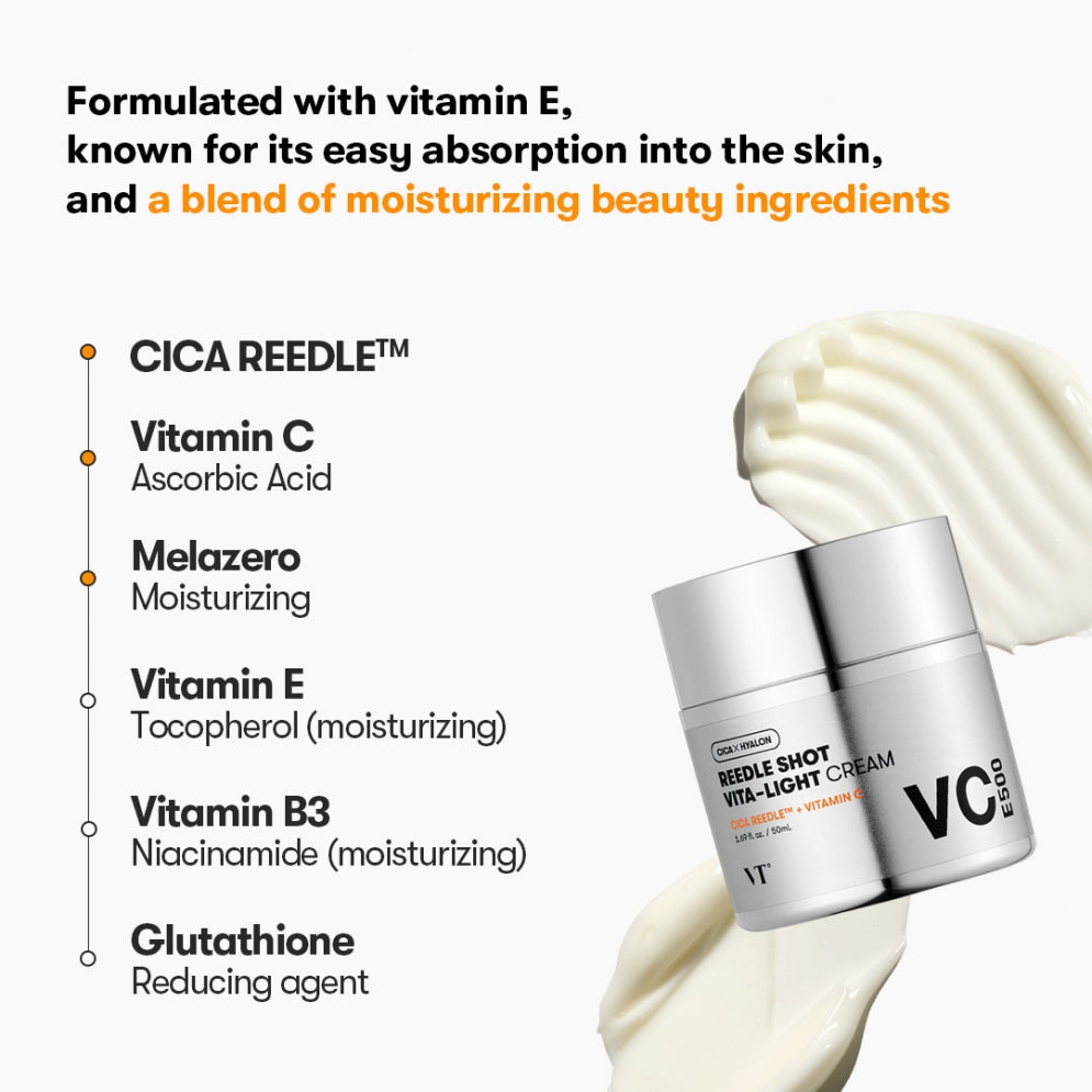 VT Reedle Shot Vita-Light Cream 50ml