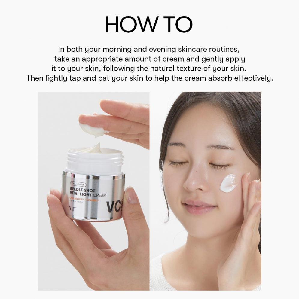 VT Reedle Shot Vita-Light Cream 50ml