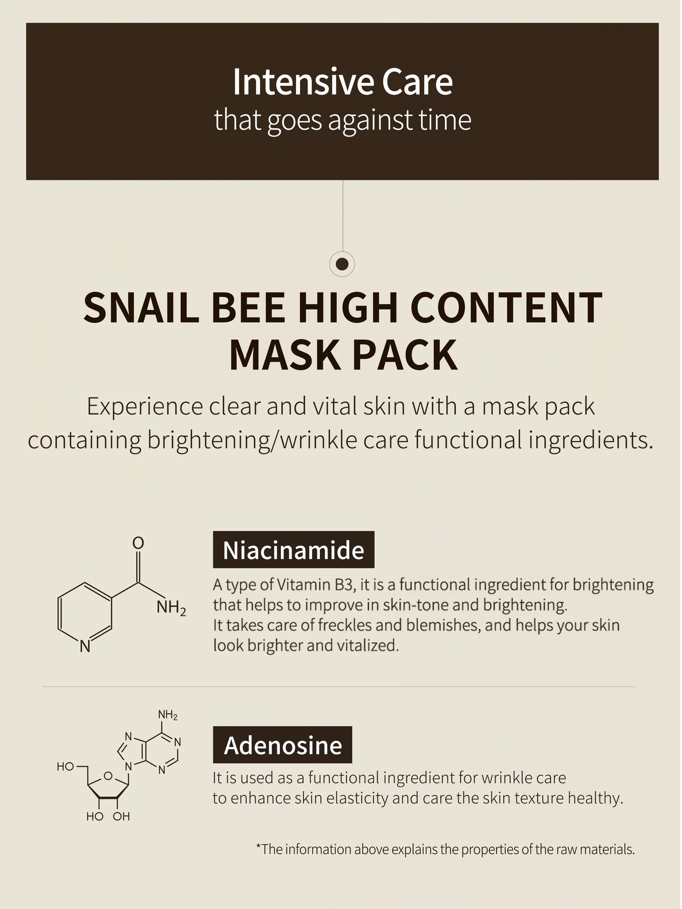 Benton Snail Bee High Content Mask Sheet - 1 Sheet