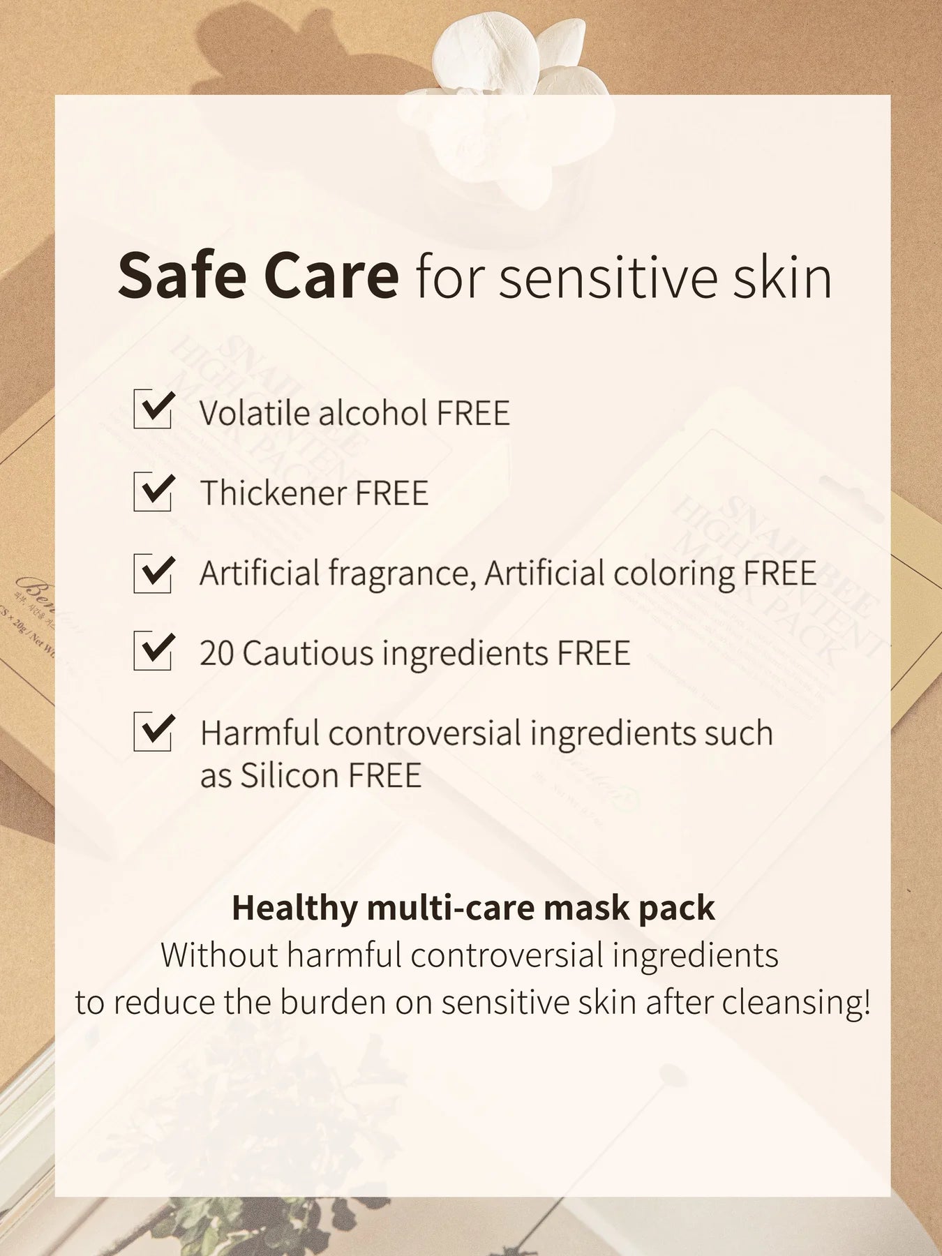 Benton Snail Bee High Content Mask Sheet - 1 Sheet