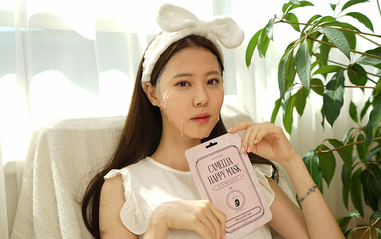 Kocostar Camellia Happy Mask - 1pc