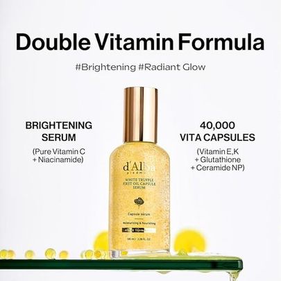 d'Alba Piedmont White Truffle First Oil Capsule Serum 100ml