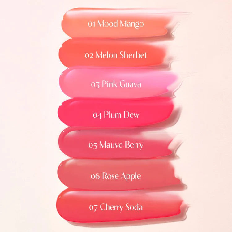 DASIQUE Juicy Dewy Lip Tint #02 Melon Sherbet - 3.5g / 0.12 oz