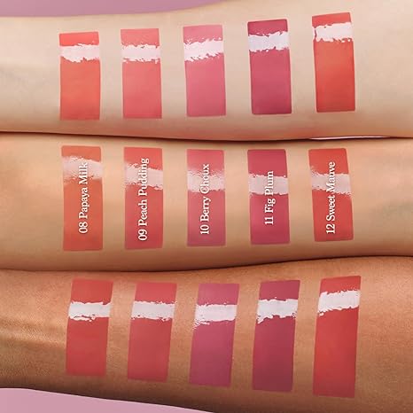 DASIQUE Juicy Dewy Lip Tint Ice Cream Collection #09 Peach Pudding - 3.5g / 0.12 oz