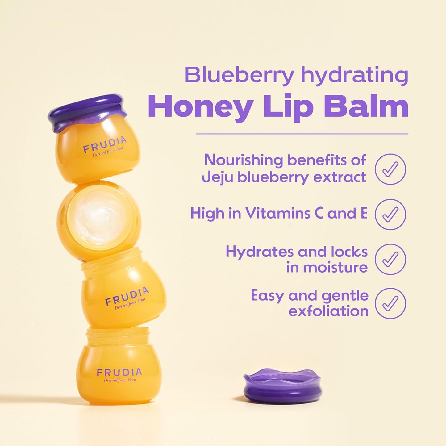 Frudia Blueberry and Honey Hydrating Lip Balm - 10g