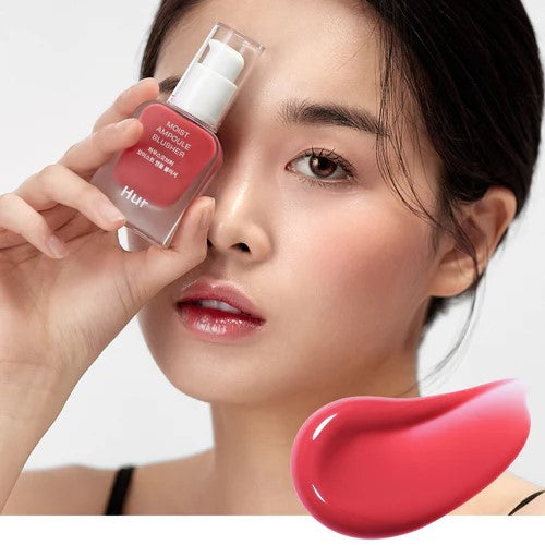 House Of Hur Moist Ampoule Blusher - Deep Plum #02 - 20ml