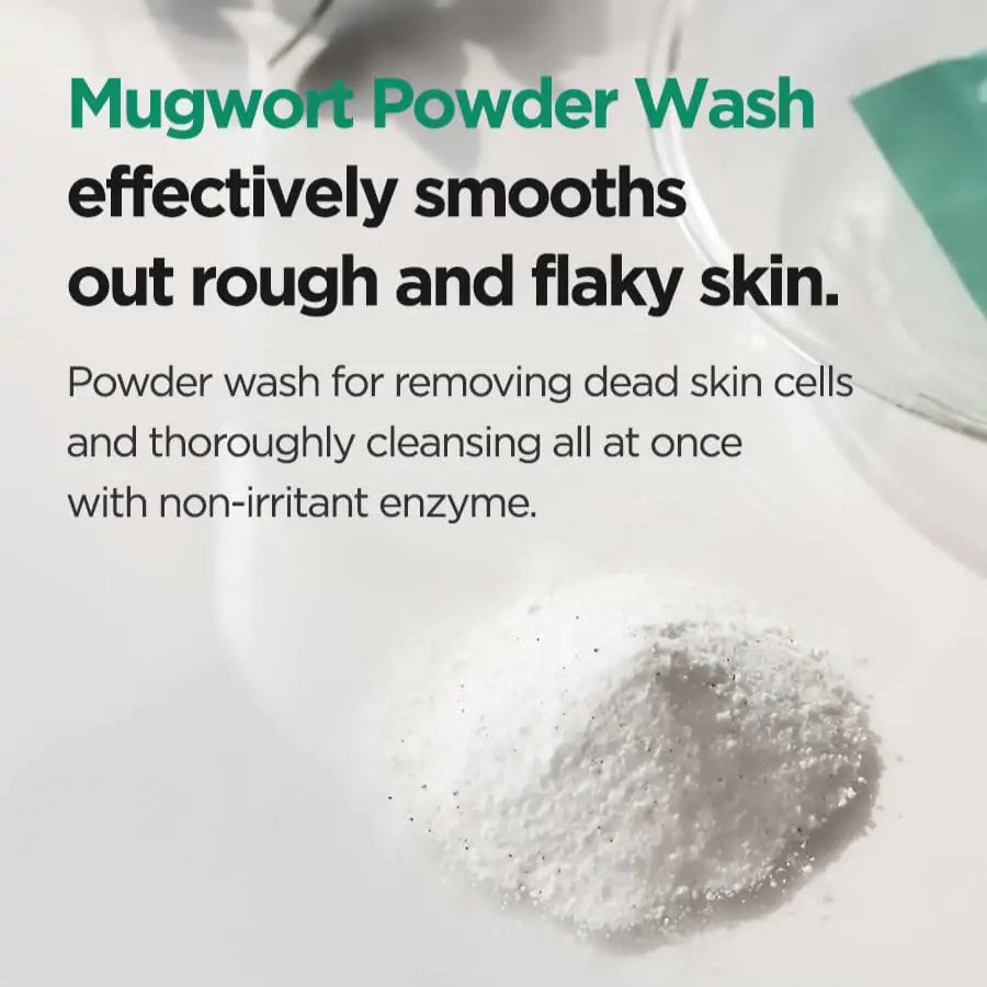 Isntree Mugwort Calming Powder Wash 15g