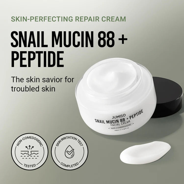 Jumiso Snail Mucin 88 + Peptide Cream - 100ml
