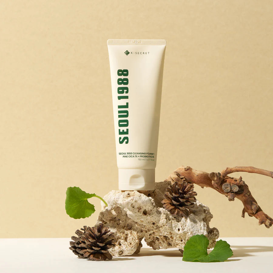 KSECRET SEOUL 1988 Cleansing Foam : Pine Cica 1% + Probiotics 150ml