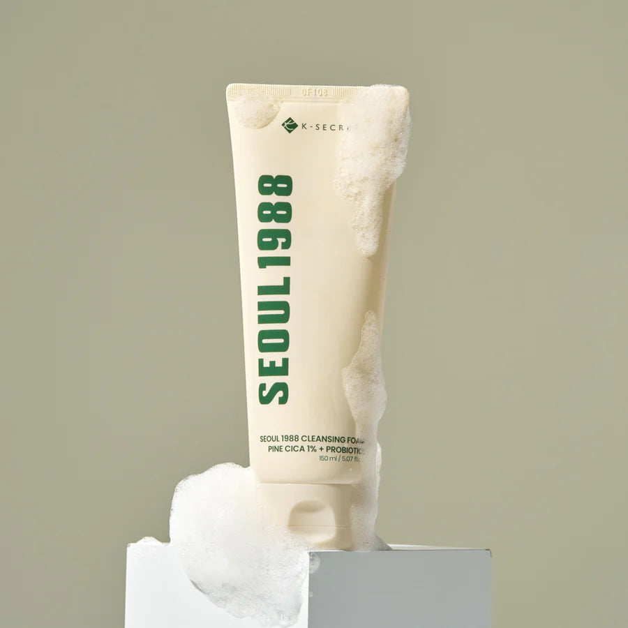 KSECRET SEOUL 1988 Cleansing Foam : Pine Cica 1% + Probiotics 150ml