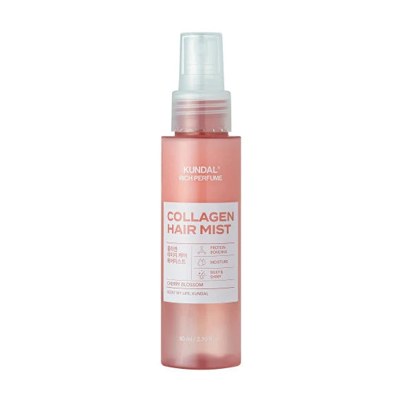 Kundal Rich Perfume Collagen Hiar Mist Cherry Blossom - 80ml