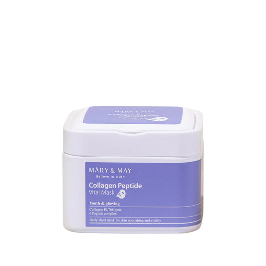 Mary & May Collagen Peptide Vital Mask (30 pcs)