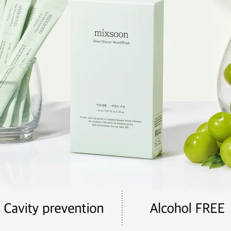 MIXSOON Shine Muscat Mouth Wash (11ml x 10 pcs)