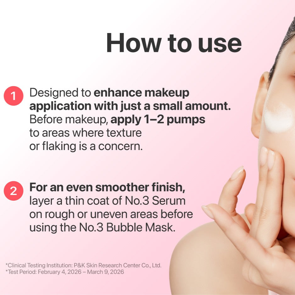 Numbuzin No.3 PHA Skin Prep Bubble Mask - 90ml