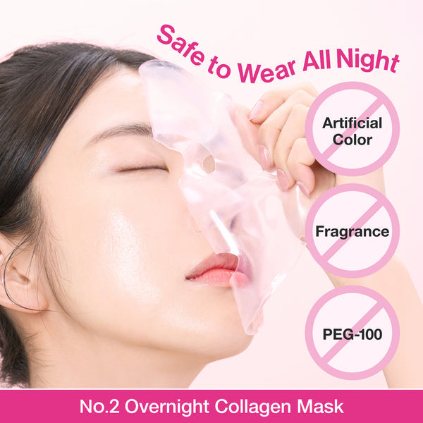 Numbuzin N0.2 Rose PDRN Overnight Mask Box 37g x 4