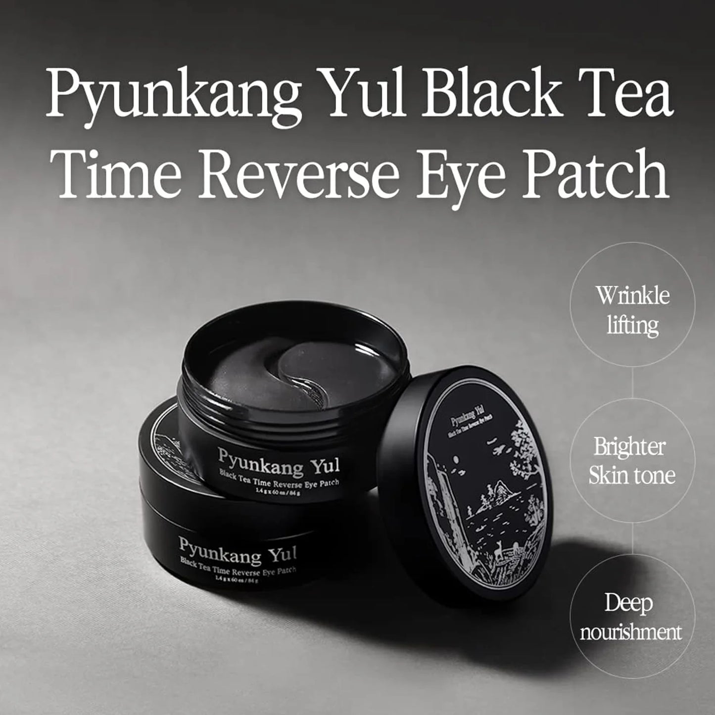 Pyunkang Yul Black Tea Time Reverse Eye Patch - 60 pcs