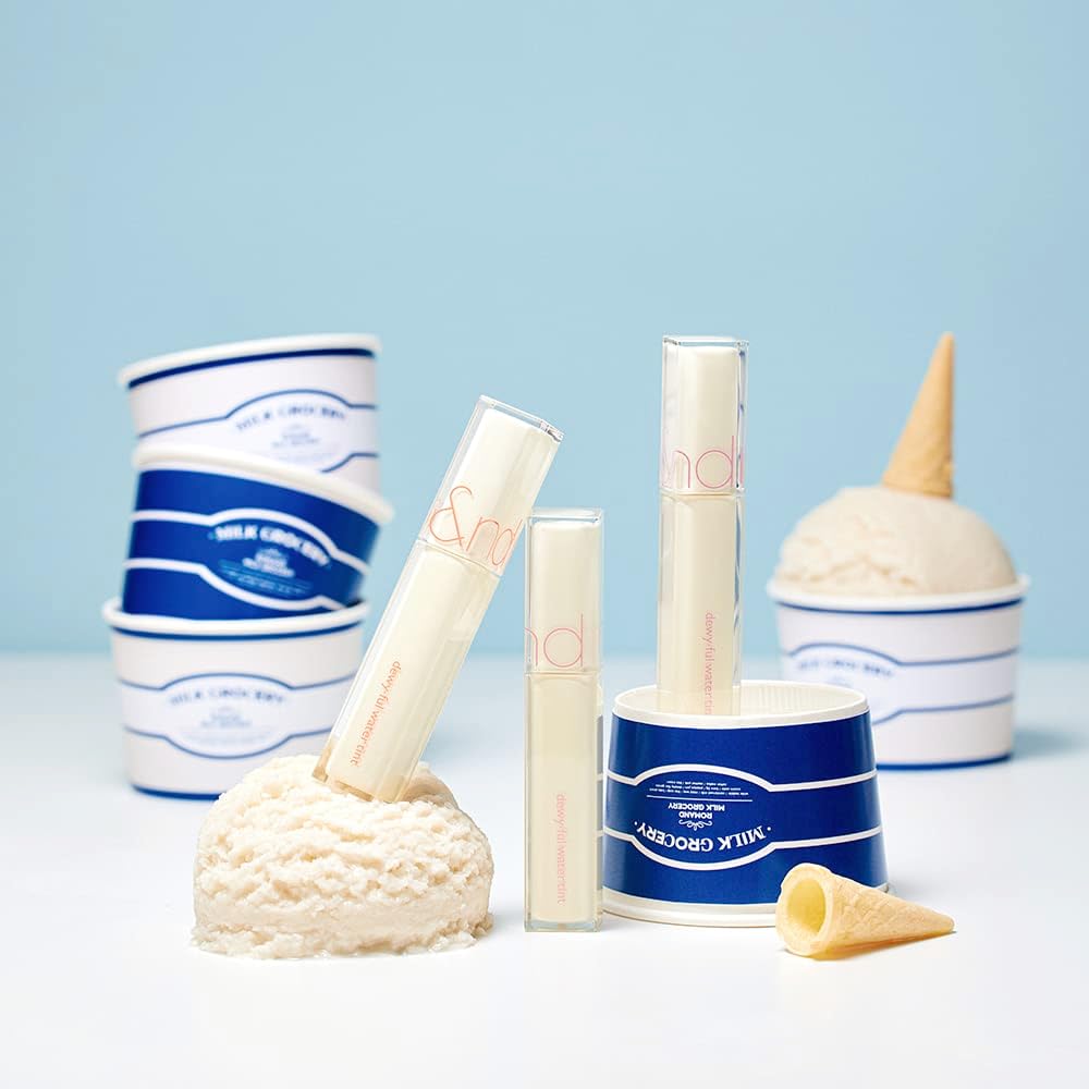 rom&nd Dewyful Water Tint Milk Grocery Series 5g - 10 Murmur Pink