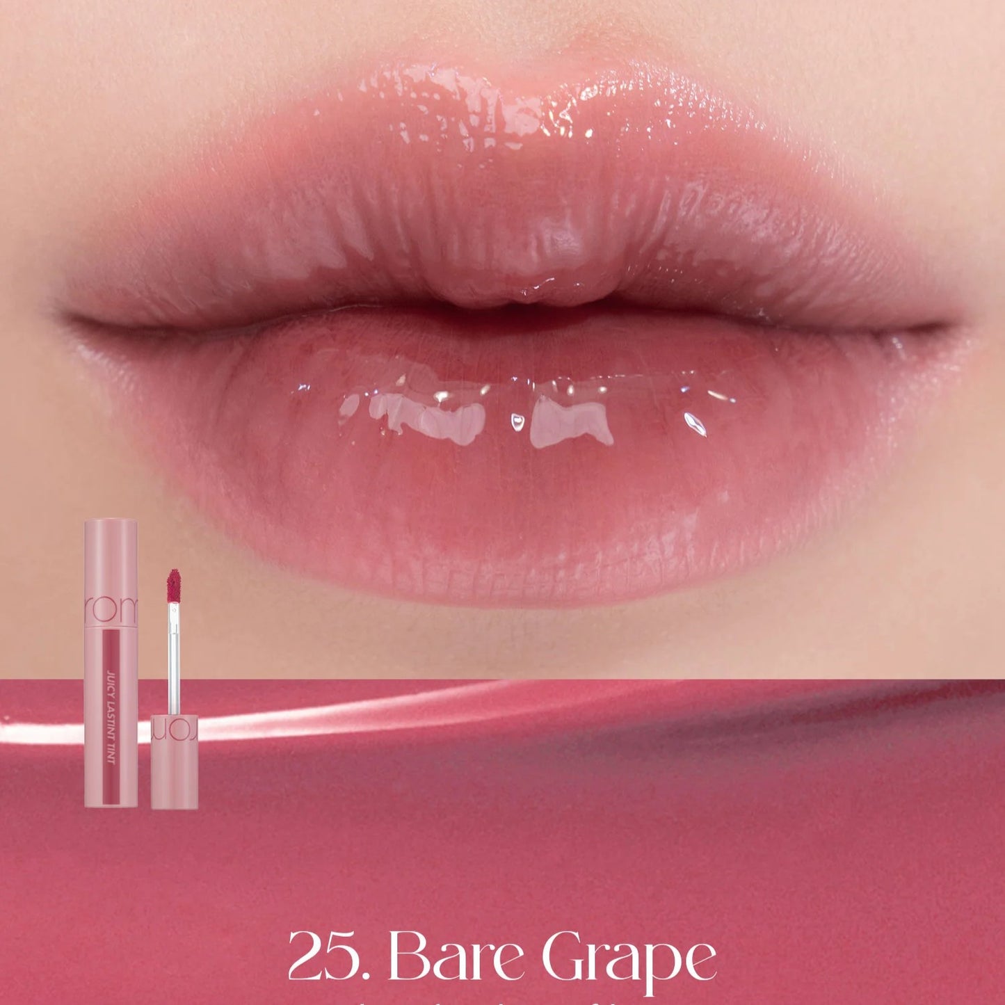rom&nd Juicy Lasting Tint Bare Juicy Series 5.5g - 25 Bare Grape