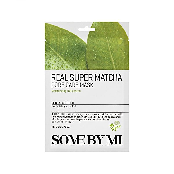 SOME BY MI Real Super Matcha Pore Care Mask 20g