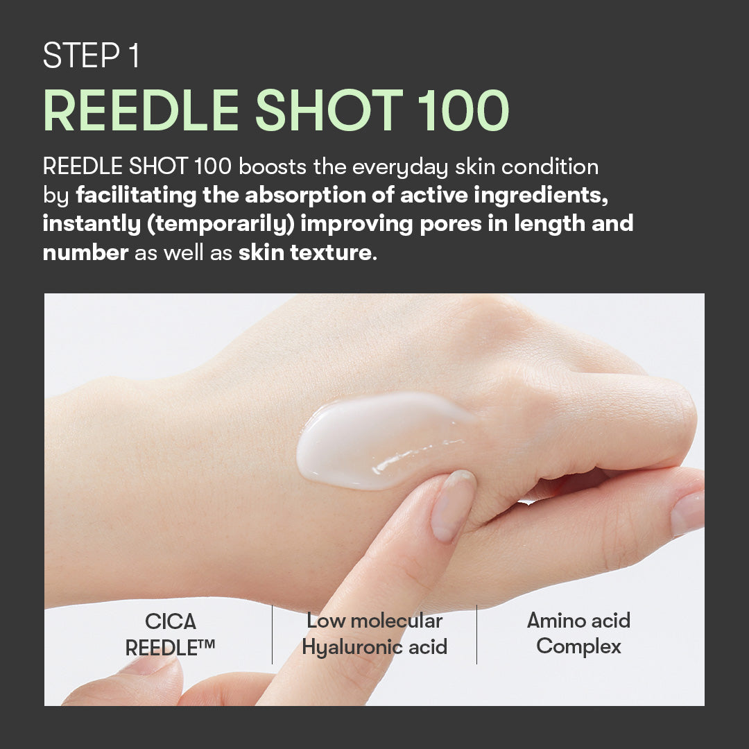 VT COSMETICS Mild Reedle Shot 100 2Step Mask (1.5g + 25g)