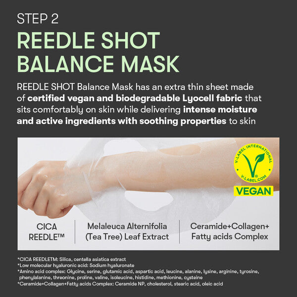 VT Cosmetics Reedle Shot 700 2Step Mask Sheet (1.5g+25g)
