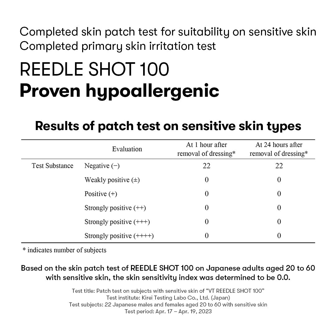 VT Cosmetics Reedle Shot 700 2Step Mask Sheet (1.5g+25g)