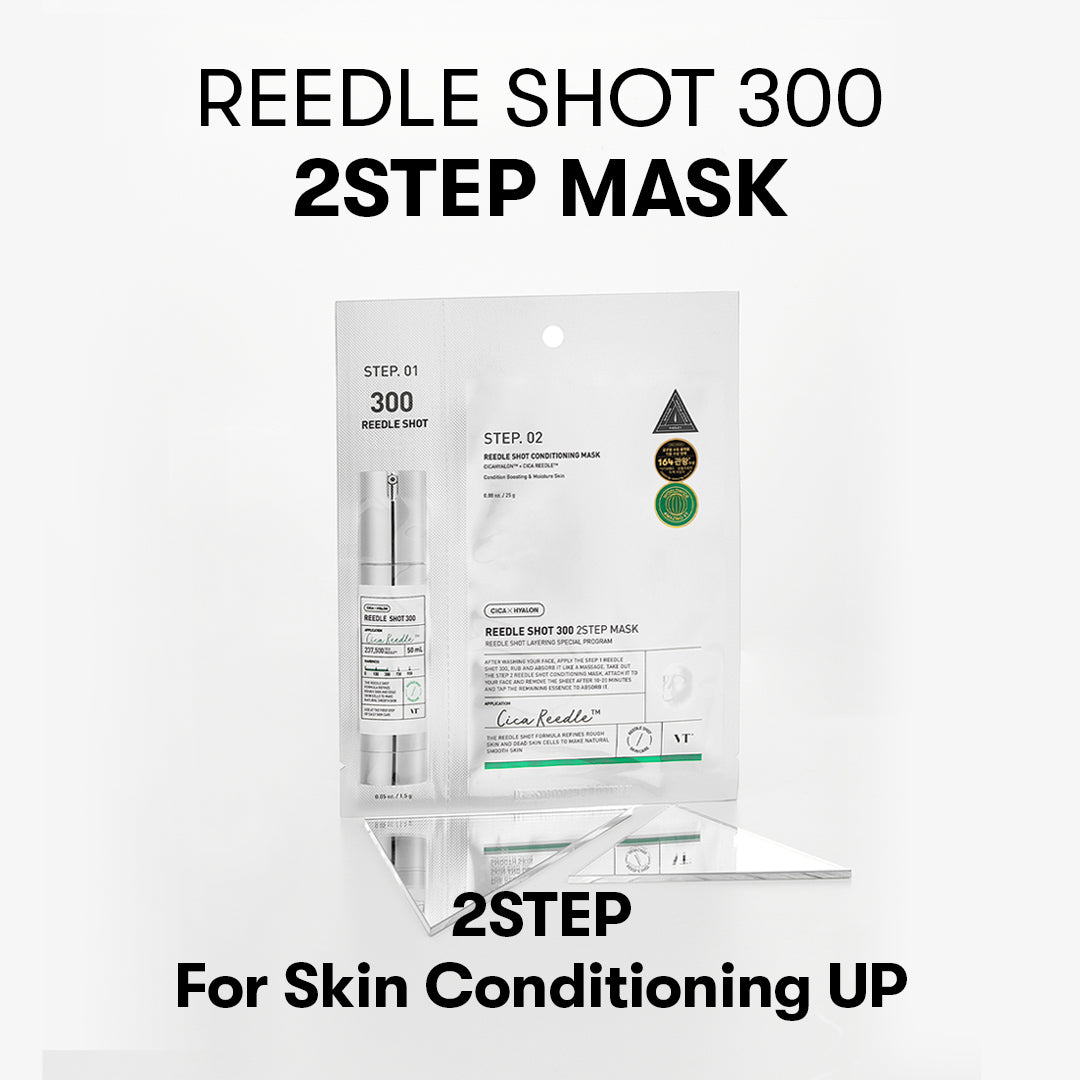 VT COSMETICS Mild Reedle Shot 300 2Step Mask (1.5g + 25g)