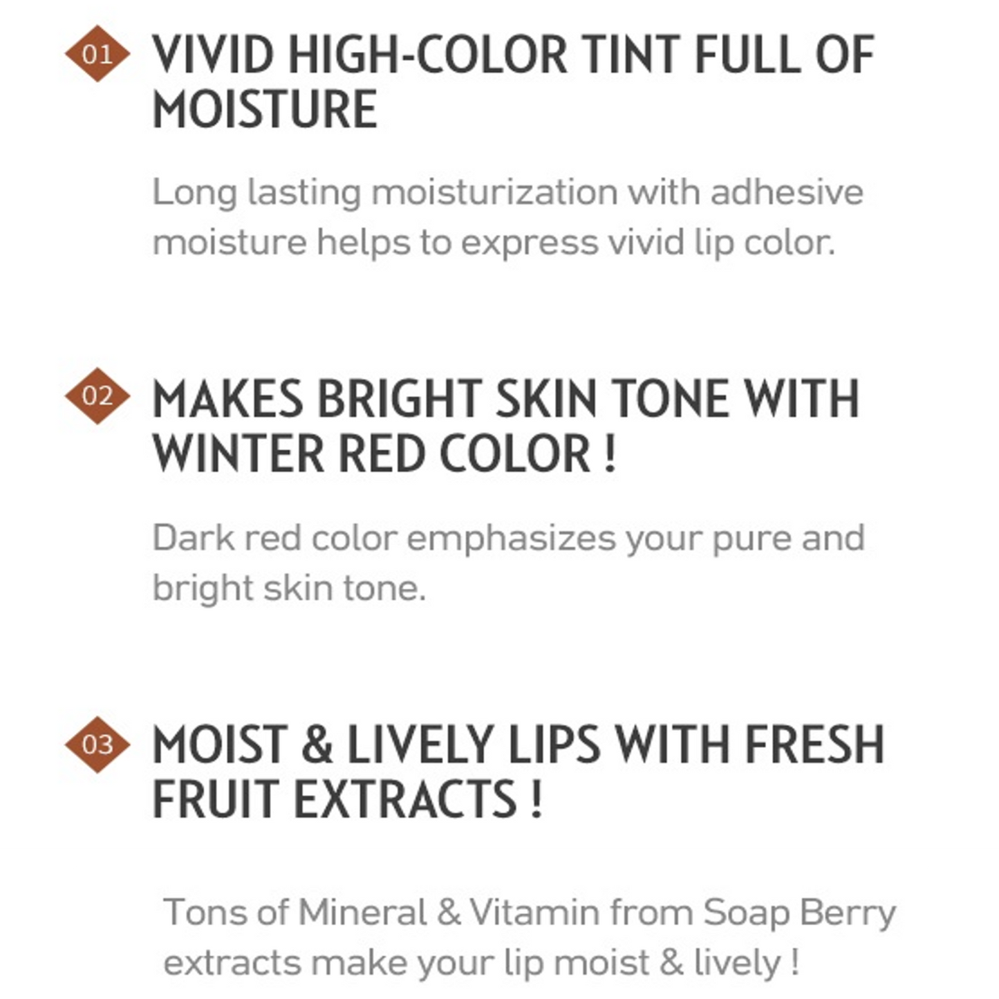 Etude House Dear Darling Water Gel Tint Ice Cream edition RD307 - Watermelon Red 4.5g