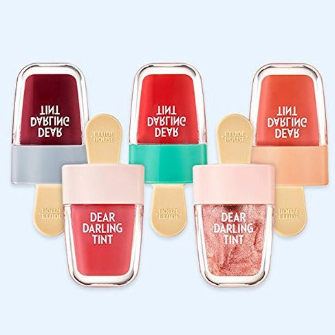 Etude House Dear Darling Water Gel Tint Ice Cream Edition OR205 - Apricot Red