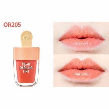 Etude House Dear Darling Water Gel Tint Ice Cream Edition OR205 - Apricot Red
