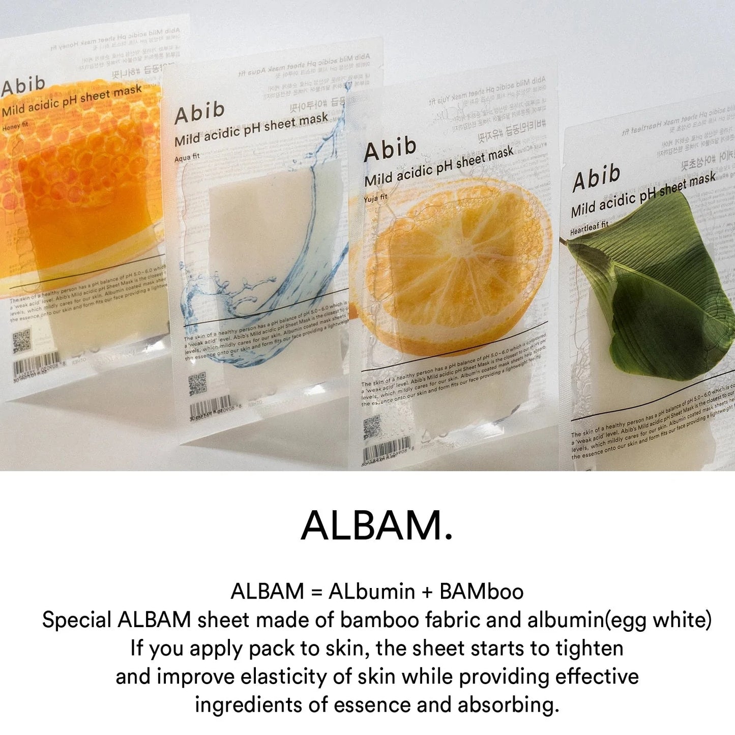 ABIB Mild Acidic pH Sheet Mask Yuja Fit - 1 sheet