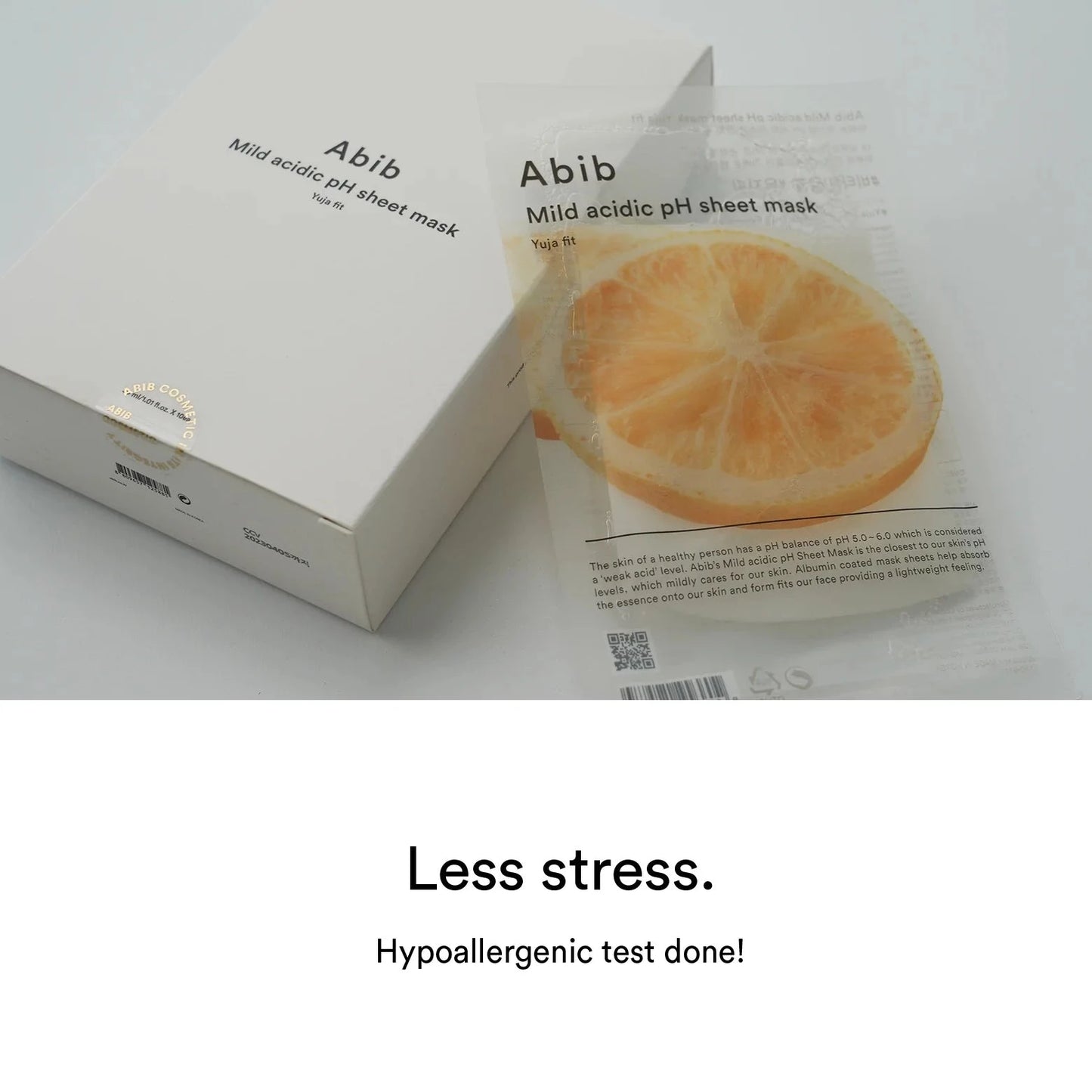 ABIB Mild Acidic pH Sheet Mask Yuja Fit - 1 sheet