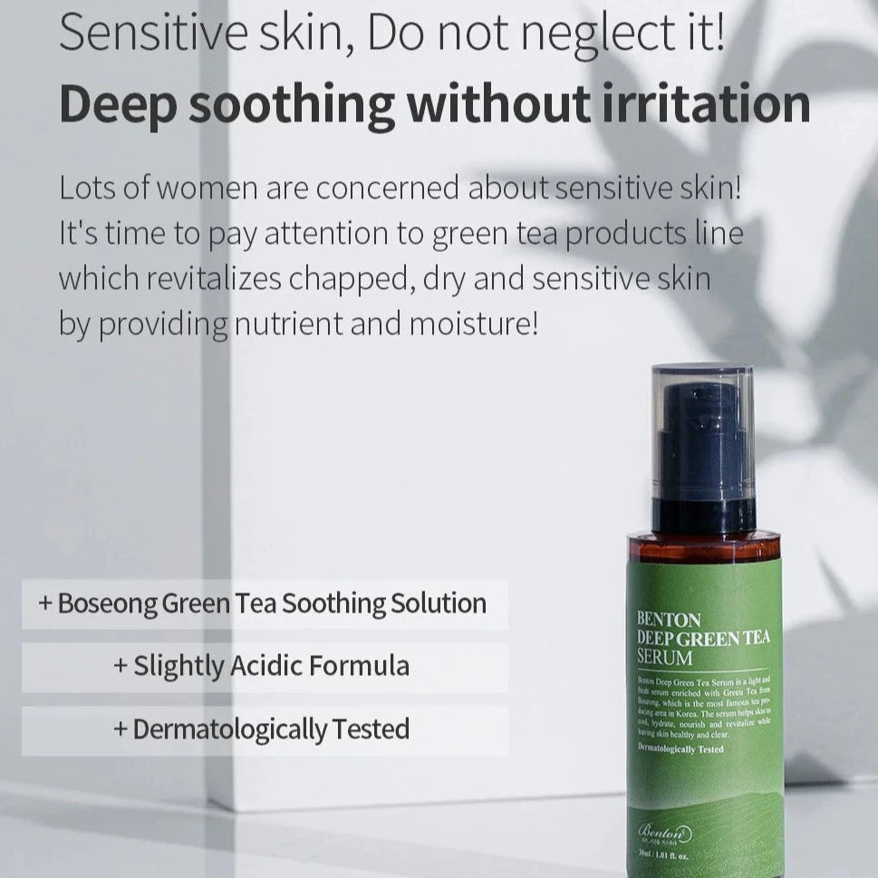 Benton Deep Green Tea Serum 30ml