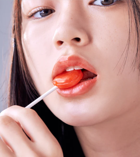 Tocobo Powder Glass Tinted Lip Balm 013 Tangerine Red