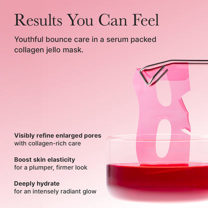 Arencia Red Collagen Jello Mask Box 25g x 4